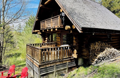 Mansonville Ski Chalet | Cabane du Hibou - Wood fireplace - Mont Owl's Head