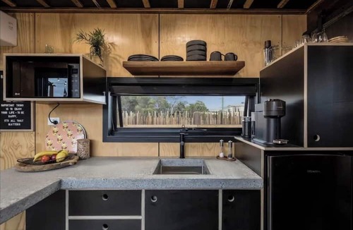 St Leonards Cabin | A quirky yet functional 40ft shipping container.