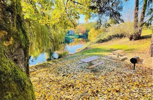 Bothell Apartment | River Inn Cabin Theme Flat w/Dock