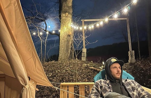 Andover RV Rental | Creekside Yurt