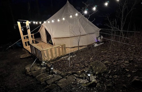 Andover RV Rental | Creekside Yurt