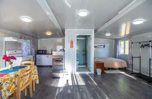 Newcastle Cabin | Cozy serene cabin, nestled in pine woods