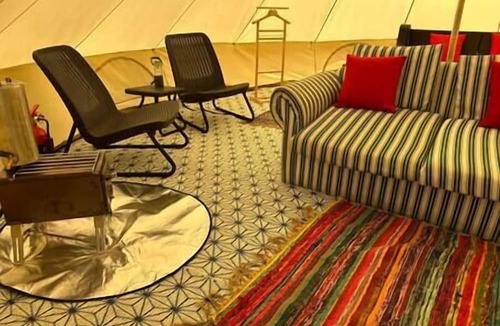 Cuddesdon RV Rental | Glamping Bell Tent 2