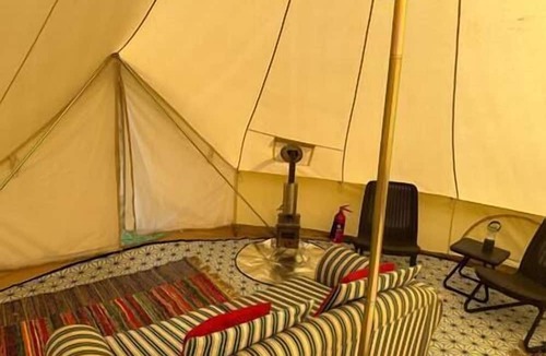 Cuddesdon RV Rental | Glamping Bell Tent 2