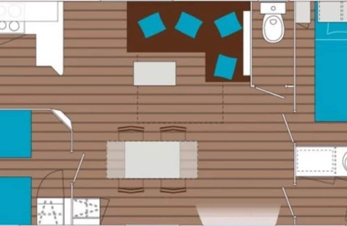 Castelnau-de-Guers House | Mobilhome 4 étoiles - Piscine - eechea