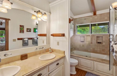 Kalihiwai House | Kauai's #1 Family Vacation Rental with Pool, Spa, Pickleball and Private Gym