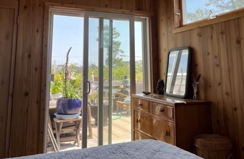 Bayberry Dunes House | Spectacular views with a large Bayfront deck, Ocean Ridge Davis Park.