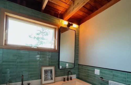 Bayberry Dunes House | Spectacular views with a large Bayfront deck, Ocean Ridge Davis Park.