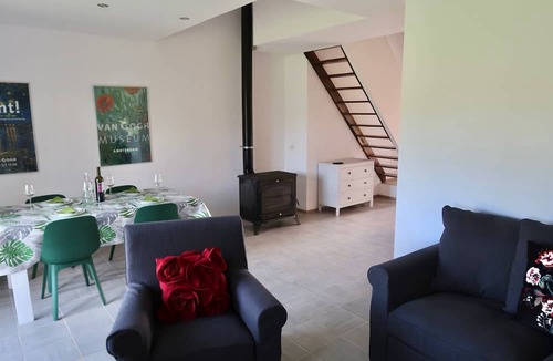 Biron Cottage | Restored stone farm - traditional features with a modern twist - shared pool