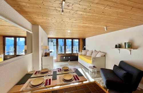 Alpe des Chaux Apartment | The Alpine Studio on the ski slopes