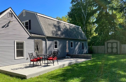 Shelburne House | Rare Find! Fully furnished charming 3 BR home. Fenced in yard. Min 1 month stay