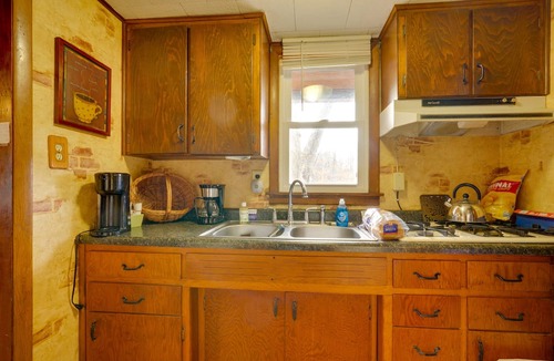 Logansport Cabin | Riverfront ‘Shiitake Cabin’ w/ Private Hot Tub!