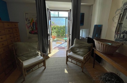 La Tronche Apartment | Studio, panoramic Belledonne view, large quiet garden - La Tronche/Grenoble