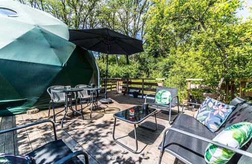 La Dornac Ski Chalet | "Clair de Lune" – Luxury Dome 40 m² – Jacuzzi