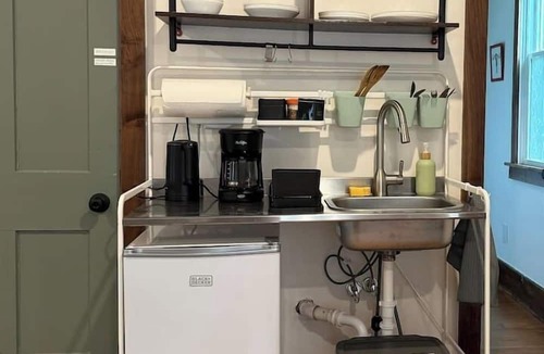 Trumansburg Apartment | Heart of the Village: Organic Black Walnut Studio