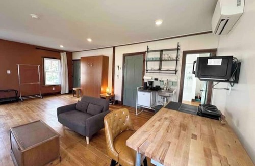Trumansburg Apartment | Heart of the Village: Organic Black Walnut Studio