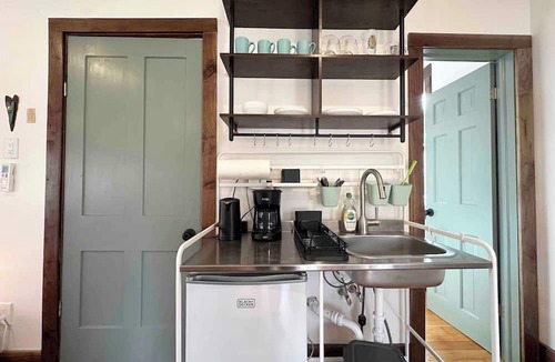 Trumansburg Apartment | Heart of the Village: Organic Black Walnut Studio