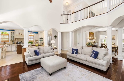 Ocean Pines House | Grand Pines Getaway | Backyard, Gas Grill, + Beach