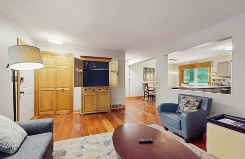 Shorewood-Tower Hills-Harbert House | Spacious Dog Friendly Home w/heated pool, fenced yard, gas grill, & fire pit