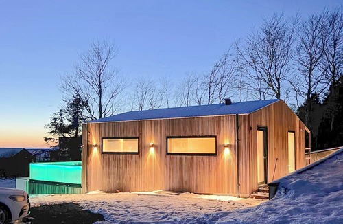 Hjerting House | House with sauna and views of Ho Bay