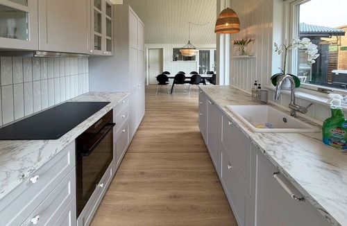 Skovmose House | Cozy home in Sydals with sauna