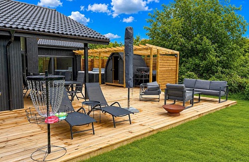 Skovmose House | Cozy home in Sydals with sauna