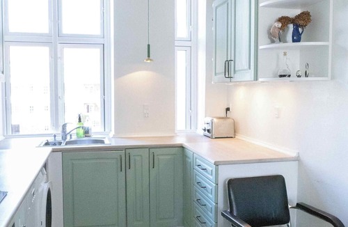Frederiksberg C Condo | Magnificent Copenhagen home with artistic charm