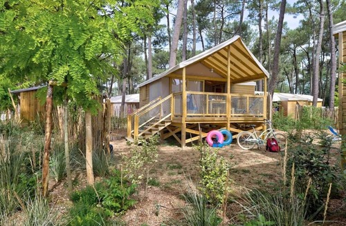 Saint-Hilaire-de-Riez Cabin | Cabane 4 étoiles - Piscine - efbdec