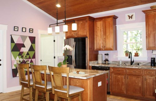 Coats House | Peaceful Studio Style Home with Accessible Features, Wood Burning Fireplace