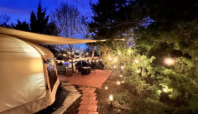 Medicine Park Glamping Adventure on Ketch Creek