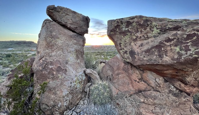 Space Pod 002 @ Space Cowboys, 8 miles to Big Bend
