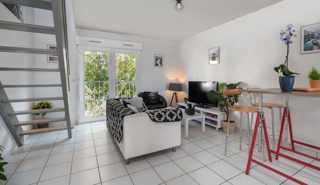 Duplex apartment Hennebont center