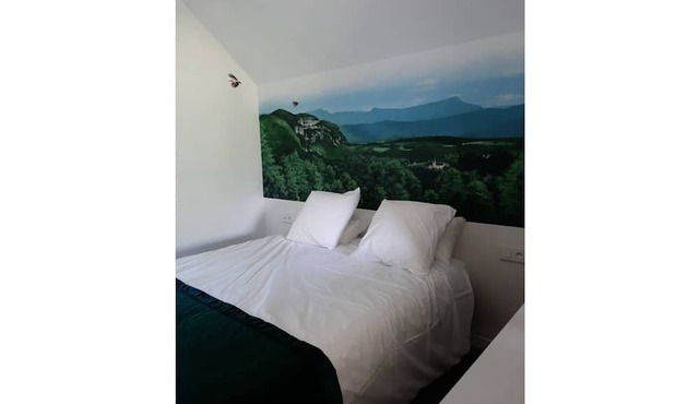 Charming gîte le Fenil de Rubis with access to a SPA area