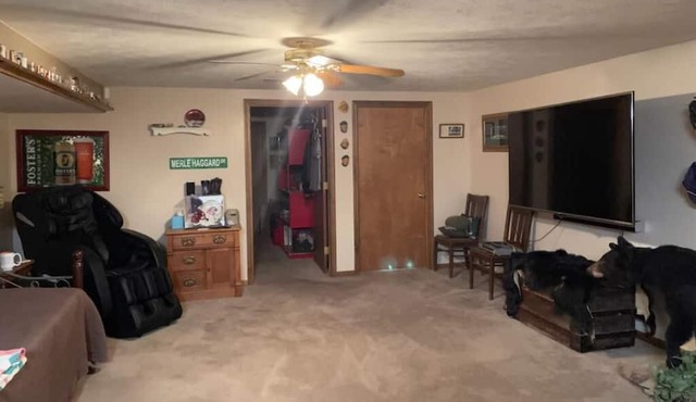 Hot Tub, Beautiful view, location, family home, 3 BR, + 2 beds in 2nd LR, 3 bath