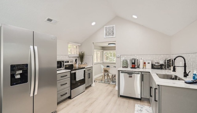 Updated Clean Retreat Next to Beautiful Creek and Trail