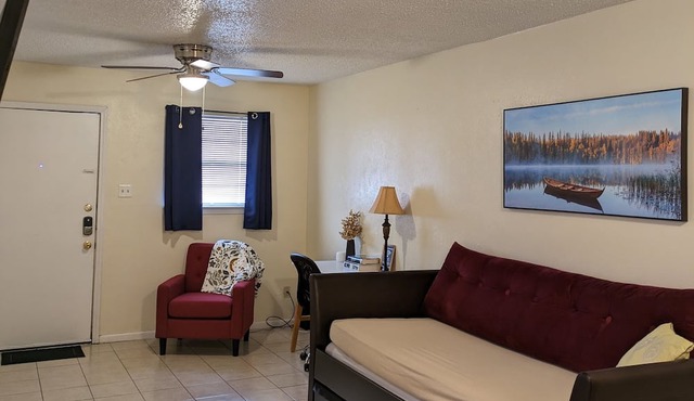1 BR APT w/Kitchen, Sleeps Four! Ideal for PCSing In or Out. No extra fees