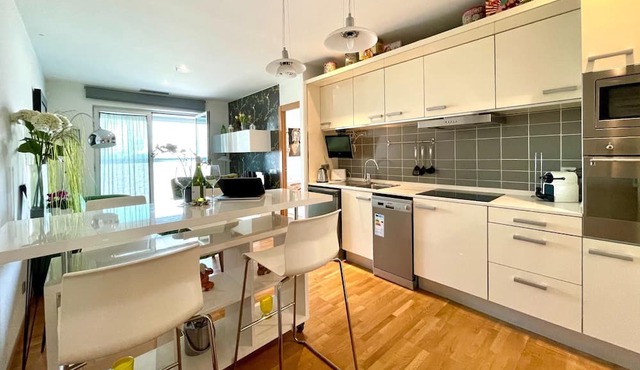 Apartment in front of Fira Gran Via