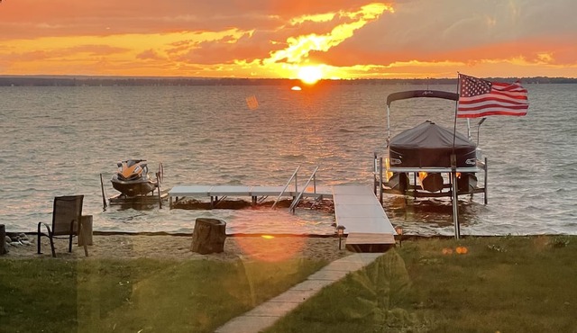Sunset Dreams on Black Lake