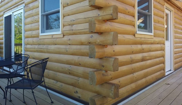 Lake Superior Views Log Home