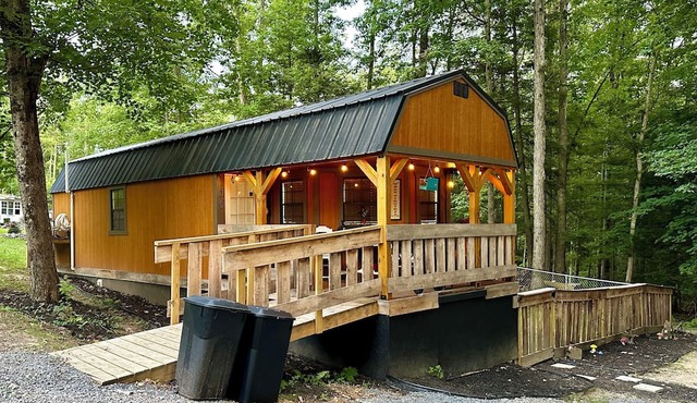 Cozy 2-bedroom cabin in wonderful Mount Nebo with AC, Heat, WiFi