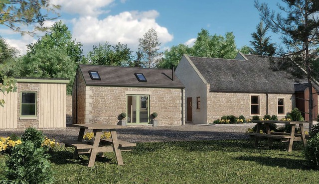 This stunning Stable Block of four studio conversions