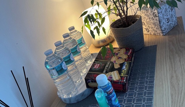 Bright and spacious bedroom. Forget your worries in this spacious, serene space.