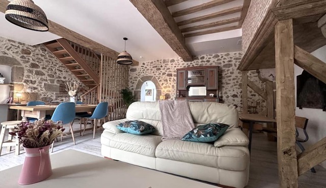 Gite Rocles, 2 bedrooms, 5 persons