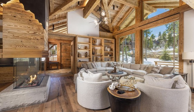 The most breathtaking ski-in ski-out villa with private hot tub, and game room