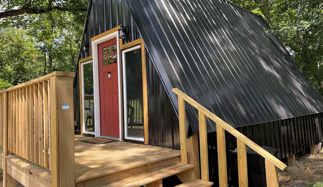 Buffalo River A Frame Cabin - Canoe included