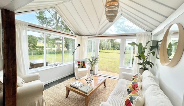 Idyllic riverside cottage