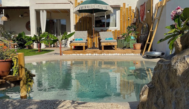 Villa Tropical Lodge Spa Sauna Piscine Lagoon Pour un Voyage Extraordinaire !!!