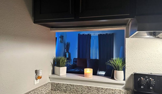 Cozy 1-bedroom apartment with WiFi, AC in superb Houston neighborhood.