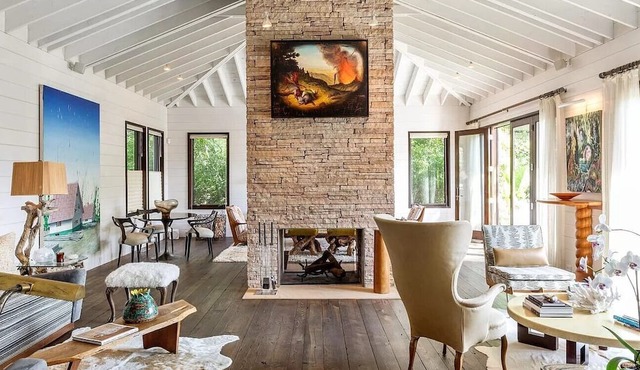 Expansive Beachfront East Hampton Home with Private Beach Path, Perfect for.