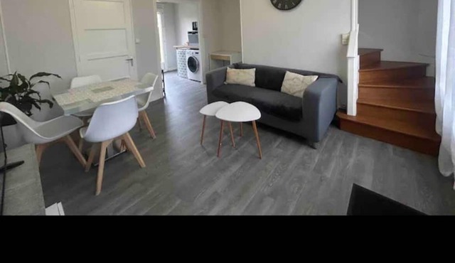 Maisonnette T3 duplex 4 pers + baby. Fully equipped, comfort assured.